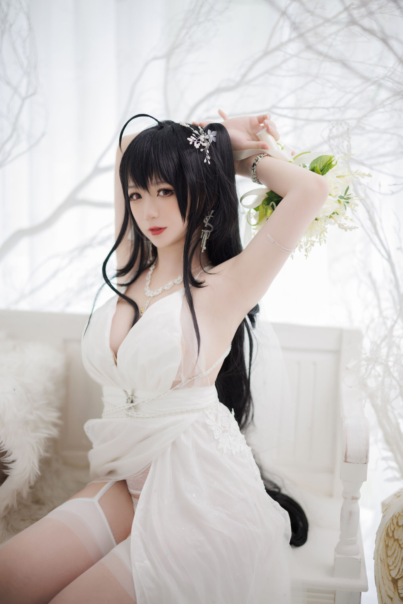 樱落酱 NO.023 大凤花嫁 [26P]插图